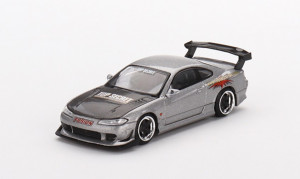 1:64 Nissan Silvia Top Secret Silver