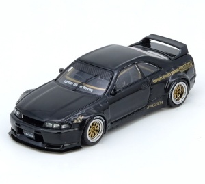 1:64 Nissan Skyline GT-R (BCNR33) Pandem Rocket Bunny Black