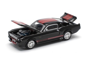 1:64 Shelby Mustang GT500 Dark Chrome - Img 3