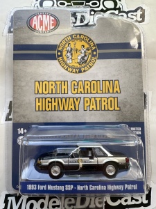 1:64 1983 Ford Mustang SSP North Carolina Highway Patrol