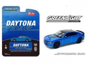 1:64 2018 Dodge Charger Daytona 392 Hemi Blue