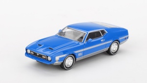 1:64 Ford Mustang Mach 1 Grabber Blue