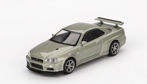 1:64 Nissan Skyline GT-R (R34) V-Spec II Nur Millenium Jade