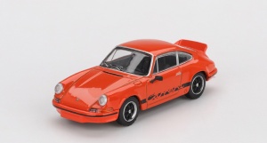 1:64 Porsche 911 Carrera RS 2.7 Tangerine with Black Livery