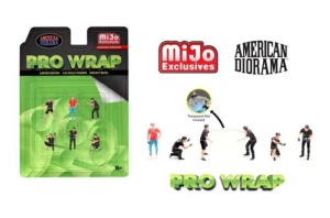 1:64 Set Figurine Pro Wrap American Diorama