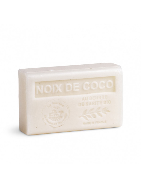 Sapun hidratant cu Unt de Shea bio - Nuca de Cocos 125g