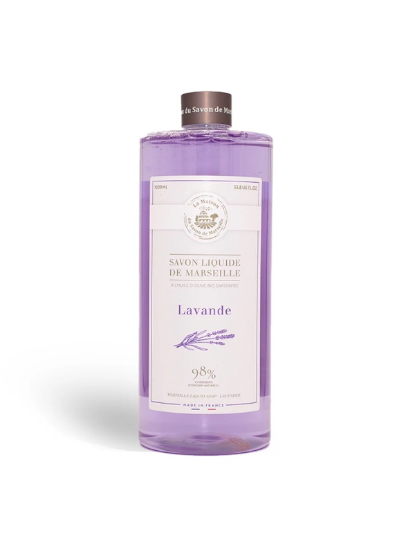 Sapun Lichid de Marsilia pentru corp si maini - Lavanda 1L