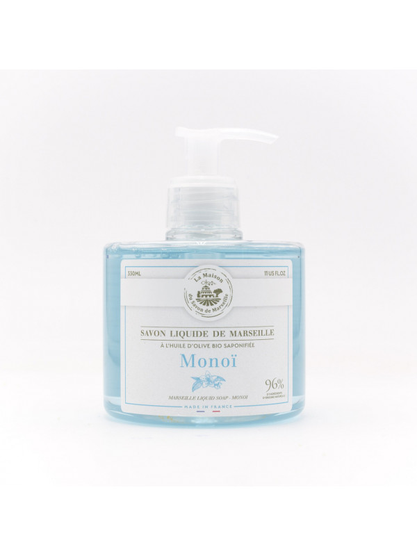 Sapun Lichid de Marsilia pentru corp si maini - Monoi 330ml