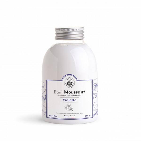 Crema spumanta cu Lapte de Magarita Bio - 500ml - Violette