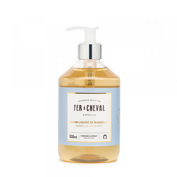 Sapun lichid de Marsilia ultra hidratant - Cedru Marin 500ml - Fer à Cheval