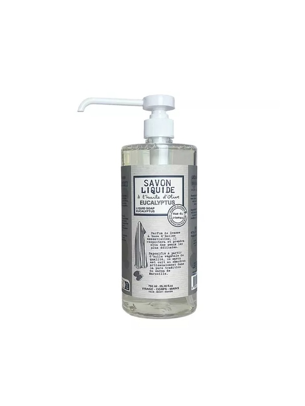 Sapun lichid de Marsilia - Eucalipt 750ml - Mas du Roseau