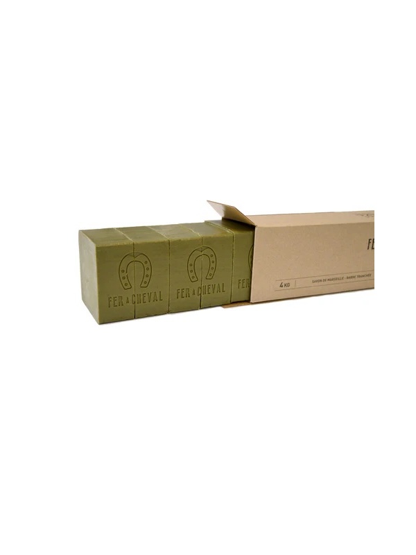 Sapun de Marsilia Autentic - Felie 400g - Fer à Cheval