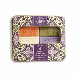 Cofret Cadou Signature – 4 săpunuri parfumate cu unt de shea 4 x 60g - Img 3