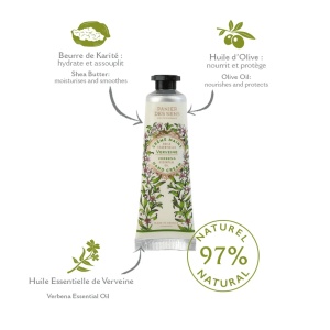 Crema de maini 30ml - Verbina - Panier des Sens - Img 2