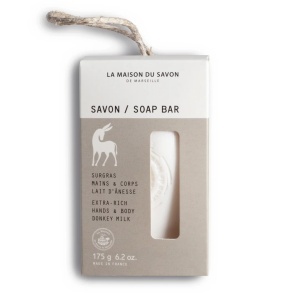 Sapun Emolient cu snur 175g - Lapte de Magarita