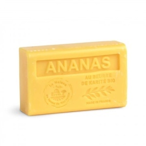 Sapun hidratant cu Unt de Shea bio 125g - Ananas