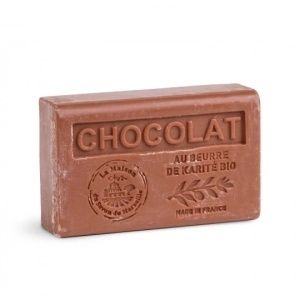 Sapun hidratant cu Unt de Shea bio 125g - Chocolat