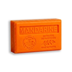 Sapun hidratant cu Unt de Shea bio 125g - Mandarina