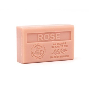 Sapun hidratant cu Unt de Shea bio 125g - Rose - Img 6