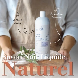 Sapun negru menager 1L - Parfum Lavanda  - Img 2