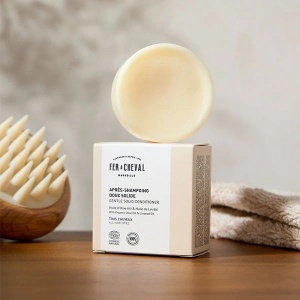 Balsam solid de Par 45g - Unt de Shea - Fer a Cheval - Img 2