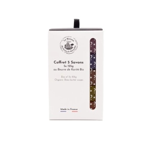 Cofret Cadou 5 x 125g - Sapunuri cu Unt de Shea - Surpriza - Img 2