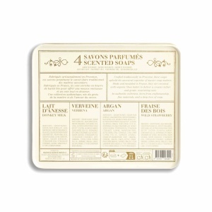 Cofret Cadou Collection – 4 săpunuri parfumate cu unt de shea 4 x 60g - Img 4