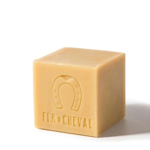 Sapun de Marsilia Autentic 72% ulei Vegetal - Cub 300g - Fer a Cheval
