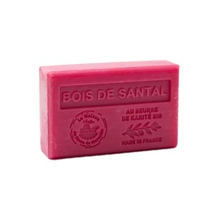 Sapun hidratant cu Unt de Shea bio 125g - Lemn de Santal