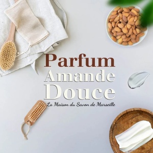 Sapun hidratant cu Unt de Shea bio - Migdale dulci 125g - Img 2