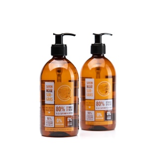 Sapun negru hidratant pentru corp si maini - Floare de Portocal 500ml - Théophile Berthon - Img 3