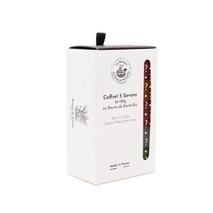 Cofret Cadou 5 x 125g - Sapunuri cu Unt de Shea - Surpriza - Img 3