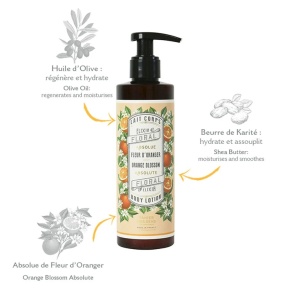 Lapte de Corp nutritiv 250ml - Floare de Portocal - Panier des Sens - Img 2