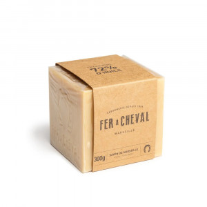 Sapun de Marsilia Autentic - Cub Vegetal 300g - Fer a Cheval