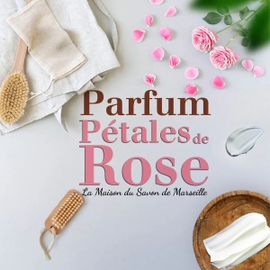 Sapun Exfoliant cu Unt de Shea Bio - Petale de Trandafiri 250g - Img 3