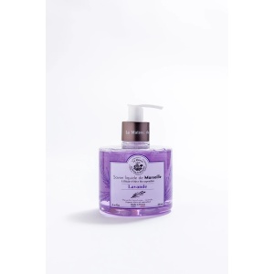 Sapun Lichid de Marsilia pentru corp si maini - Lavanda 330ml - Img 1