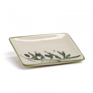 Savoniera ceramica - Olive