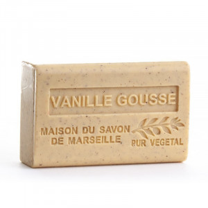 Sapun Exfoliant cu Unt de Shea bio 125g - Vanilie