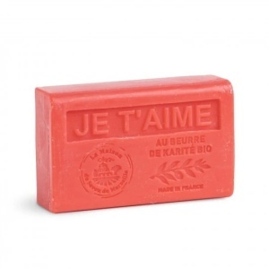 Sapun hidratant cu Unt de Shea bio 125g - Je t'aime