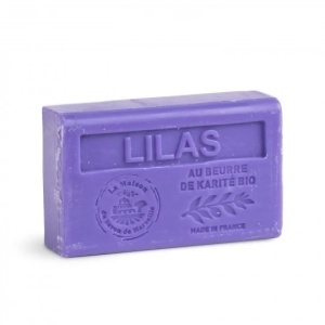 Sapun hidratant cu Unt de Shea bio 125g - Liliac