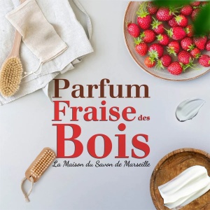 Sapun hidratant cu Unt de Shea bio - Fragi 125g - Img 2