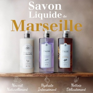 Sapun Lichid de Marsilia pentru corp si maini - Ulei de Argan bio 1L - Img 2