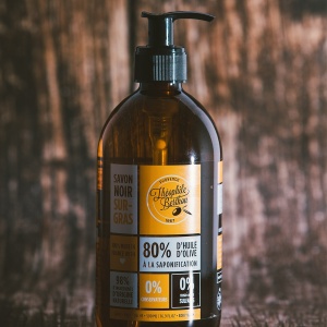 Sapun negru hidratant pentru corp si maini - Floare de Portocal 500ml - Théophile Berthon - Img 5