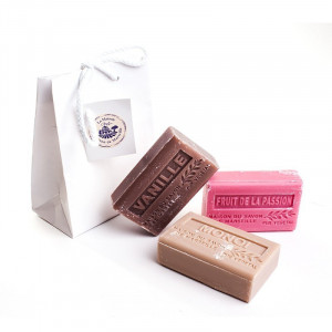 Pachet Cadou Sapunuri 3 x 125g - Unt de Shea