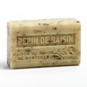 Sapun Exfoliant cu Unt de Shea bio 125g - Samburi de Struguri