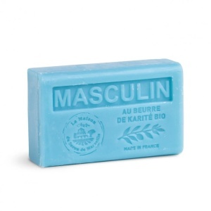 Sapun hidratant cu Unt de Shea bio 125g - Masculin
