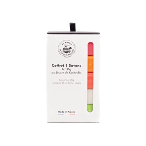 Cofret Cadou 5 x 125g - Sapunuri cu Unt de Shea - Vitalitate - Img 2