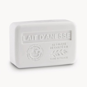 Sapun cu Unt de Shea Bio 250g - Lapte de Magarita - Img 1