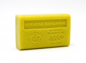 Sapun hidratant cu Unt de Shea bio 125g - Verbina si Mandarine