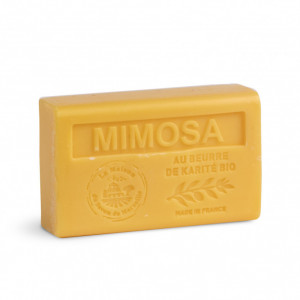 Sapun hidratant cu Unt de Shea bio - Mimosa 125g - Img 1